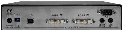 AdderLink Infinity ALIF2002T-US - Dual-Head DVI USB Audio KVM Transmitter for Secure IP Extension KVM Switches Adder Technology