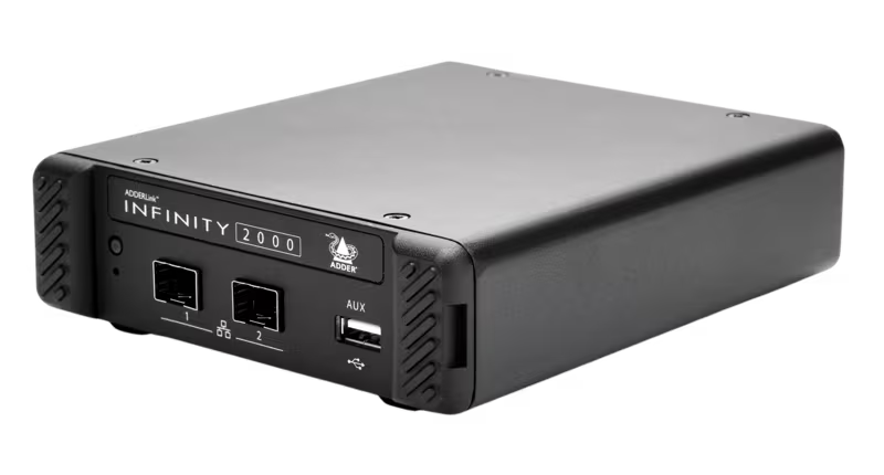 AdderLink Infinity 2122 - Dual-Head DisplayPort IP KVM Extender Pair for Scalable Matrix Integration KVM Switches Adder Technology