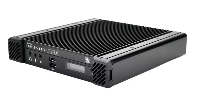 ADDERLink INFINITY 3000R - Dual-Head USB 2.0 IP KVM Extender Receiver for Scalable Matrix Access KVM Switches Adder Technology