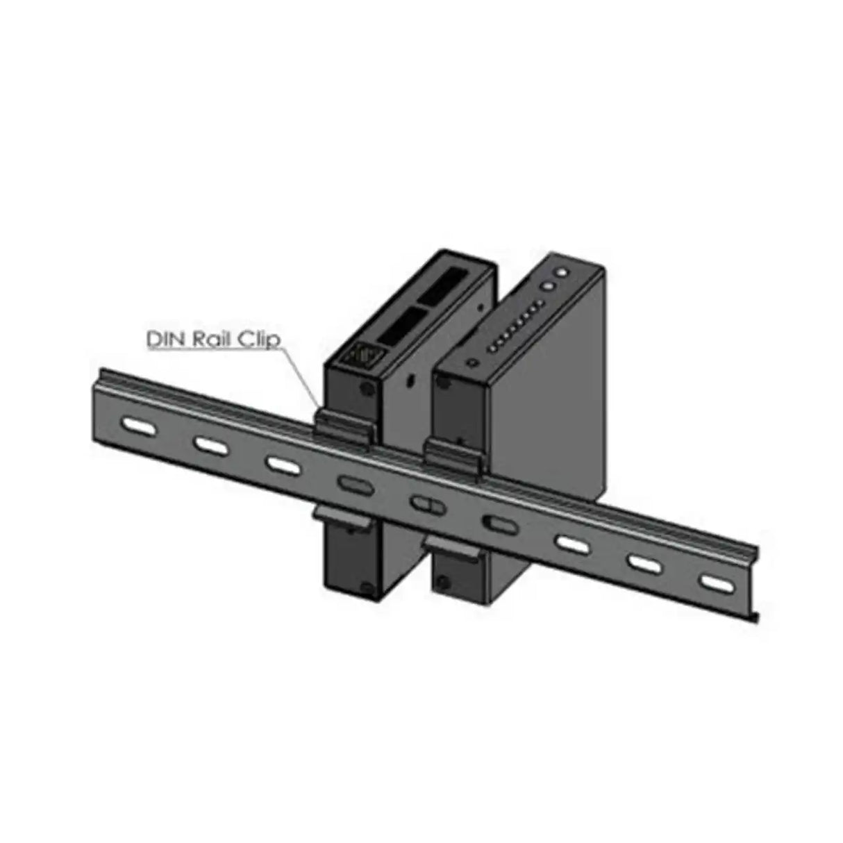 AMX AVB-VSTYLE-DIN-MNT – VARIA Style DIN Rail Mount Automation Control Modules AMX