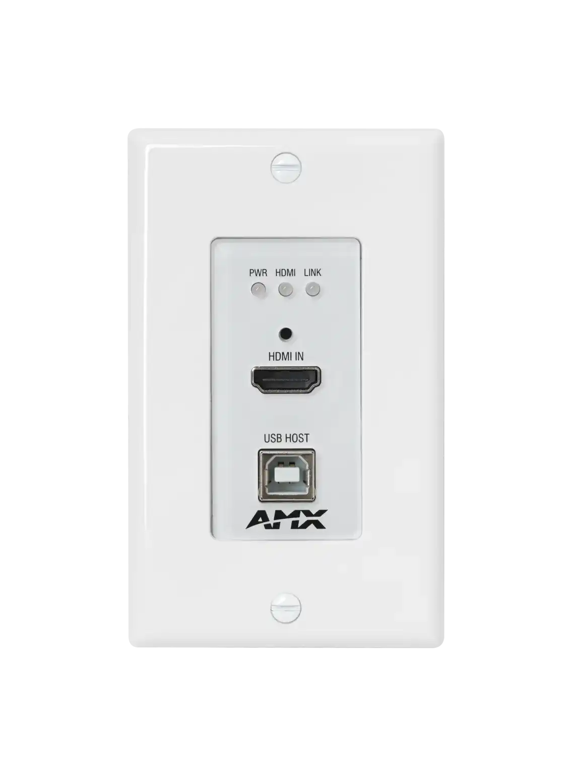 AMX DX-TX-DWP-4K60-WH – DXLink 4K60 HDMI Decora Wallplate Transmitter (White) Video Transmitters AMX