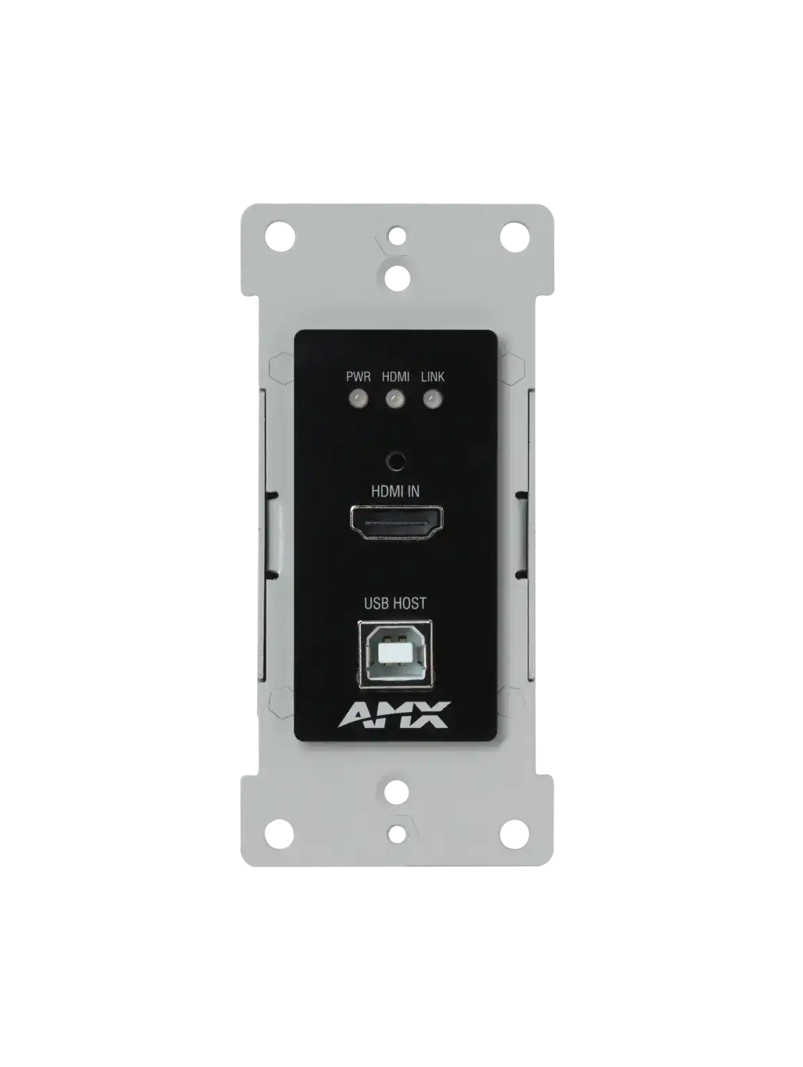 AMX DX-TX-DWP-4K60-WH – DXLink 4K60 HDMI Decora Wallplate Transmitter (White) Video Transmitters AMX