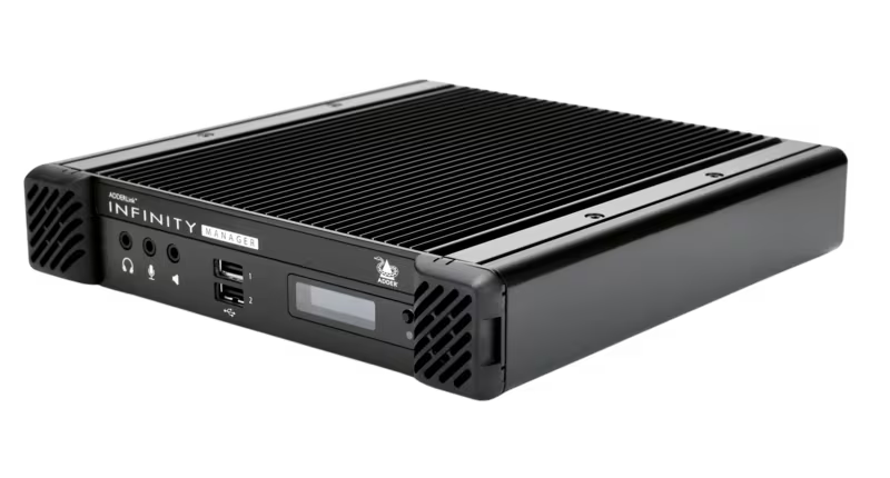 Adder ASP-001-US AdderLink InAdderLink Infinity Manager (AIM) - Scalable IP KVM Matrix Control Server for Enterprise AVfinity Manager Device - supports 24 End Points KVM Switches Adder Technology