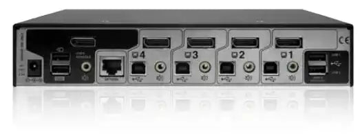 Adder AV4PRO-DP-US: 4-Port DisplayPort USB KVM Switch for Secure High-Res Video Control KVM Switches Adder Technology