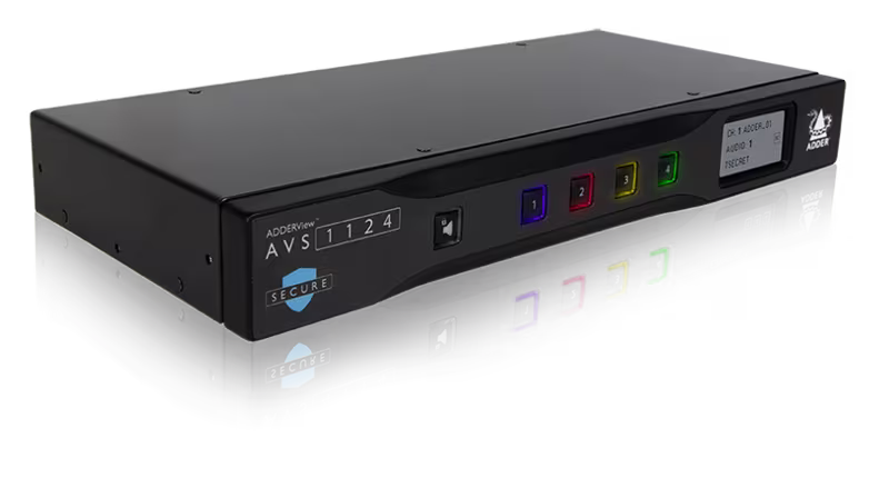 Adder AVS-1124 Secure Multi-Viewer KVM Switch