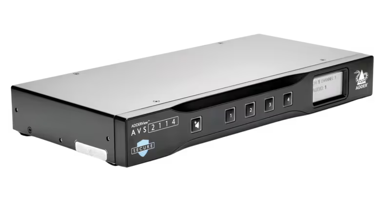 Adder AVS-2114 Secure 2-Port KVM Switch