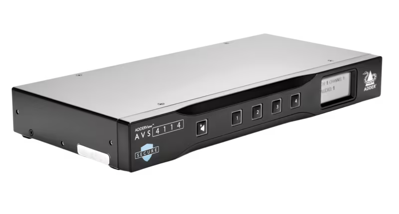 Adder AVS-4114 Secure 4-Port KVM Switch
