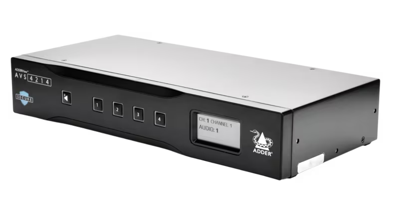 Adder AVS-4214 Secure 4-Port KVM Switch
