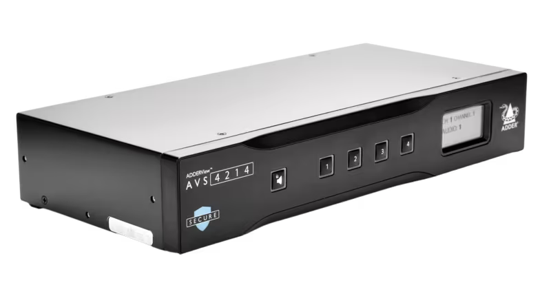 Adder AVS-4214 Secure 4-Port KVM Switch