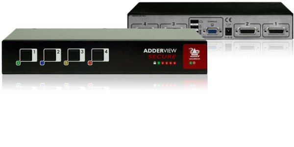 Adder AVSV1004-US Secure 4-Port VGA KVM Switch