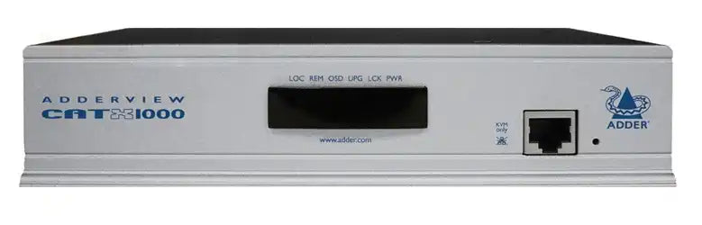 AdderView AVX1016-US: Secure 16-Port CATx KVM Switch for Single-User Server Control KVM Switches Adder Technology