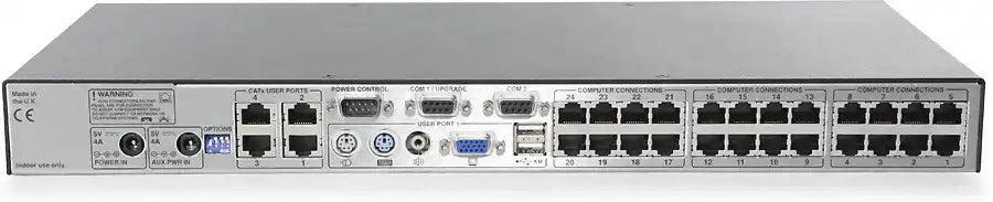 AdderView AVX4024-US: 4-User 24-Port CATx KVM Switch for Secure Multi-Server Control KVM Switches Adder Technology
