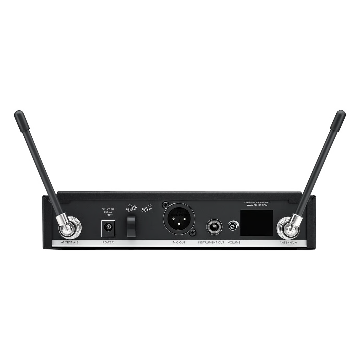 Shure BLX14R/MX53-H10 Wireless Earset System Rack Mount Microphones Shure