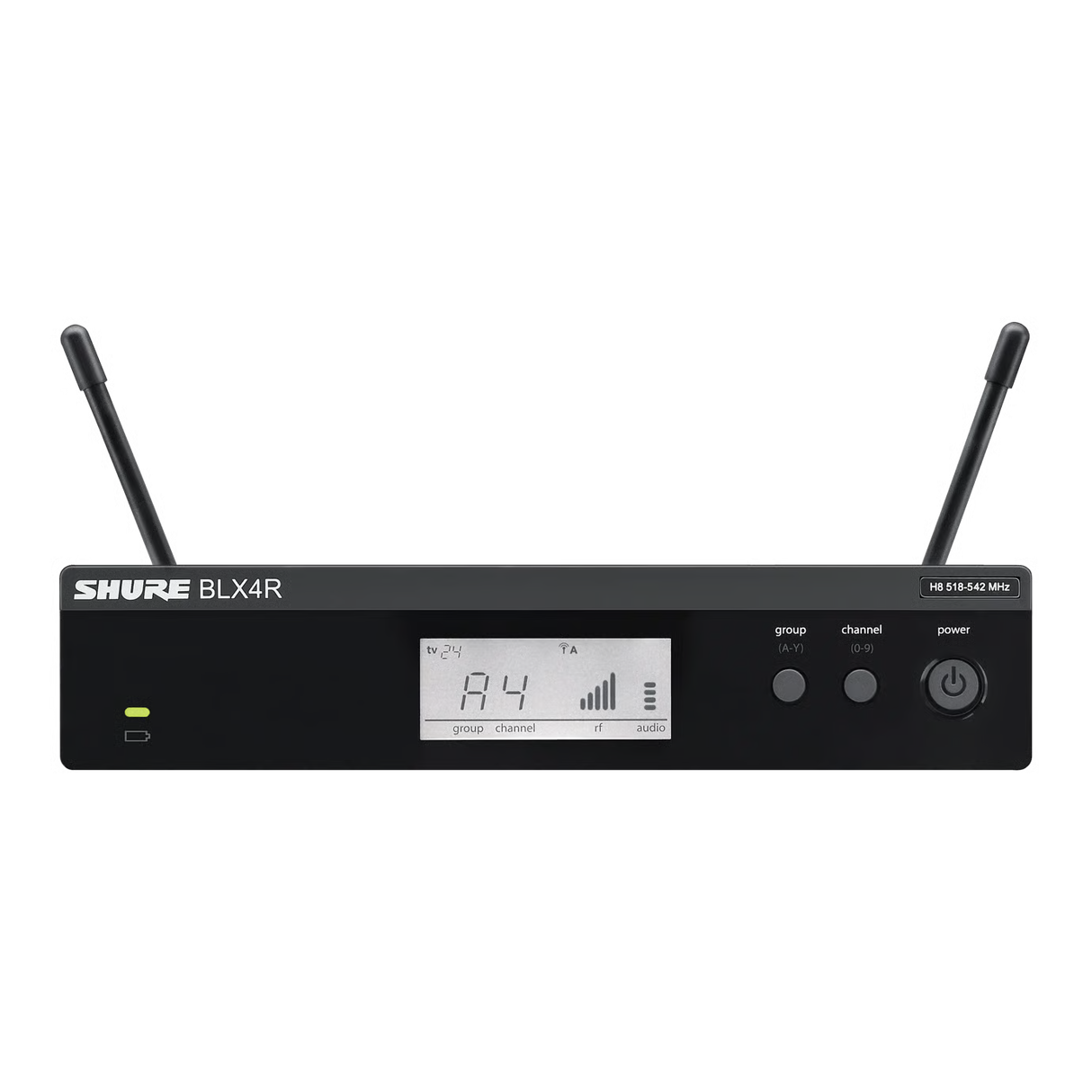 Shure BLX24R/B58-H10 Wireless Vocal Rack-Mount System with Beta 58A Handheld Transmitter Microphones Shure