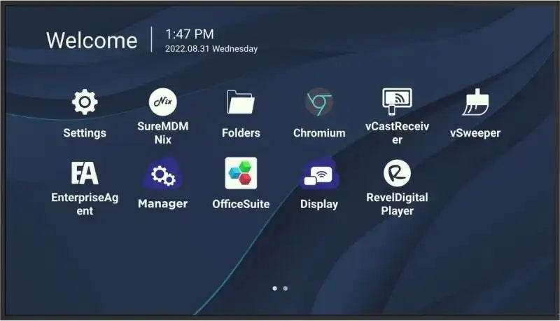 ViewSonic CDE8630 86″ 4K UHD Commercial Presentation Display Interactive Displays ViewSonic