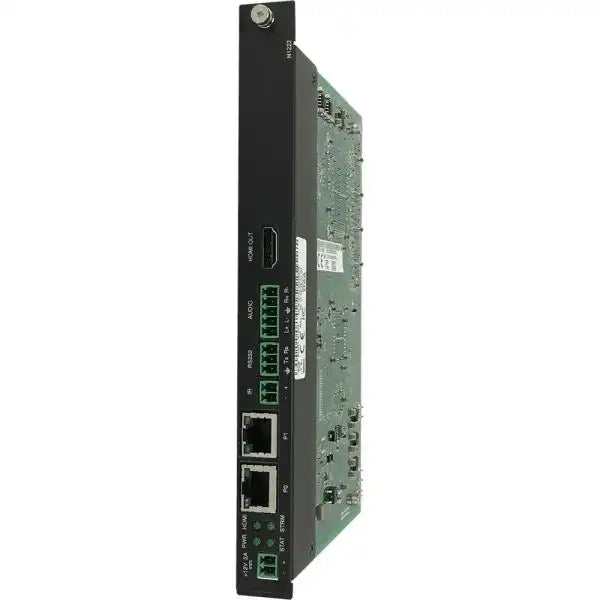 AMX NMX-DEC-N1222A-C – N1000 Series AV-over-IP Decoder with AES67 (Card) Video Transmitters AMX