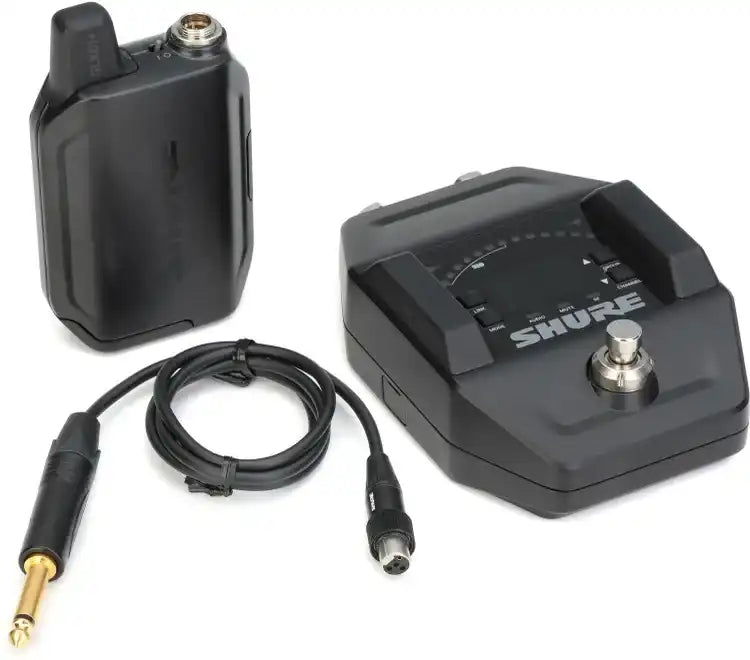 Shure GLXD16+ Digital Wireless Guitar Pedal System Microphones Shure
