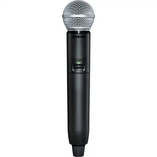 Shure GLXD24+/SM58 Dual Band Wireless Vocal System Microphones Shure