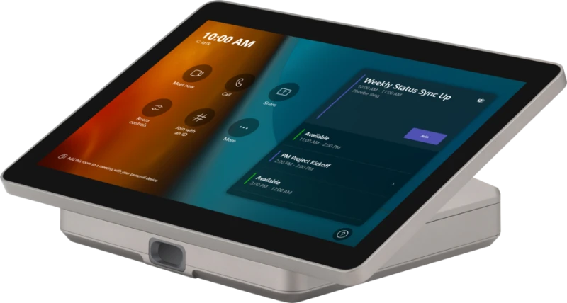 ViewSonic TeamJoin TRS10 Bundle for Microsoft Teams Rooms – Includes MPC310‑W31‑TU Compute Engine & MRC1010‑TN 10.1″ Touch Console Interactive Displays ViewSonic