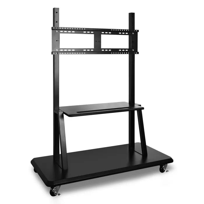 ViewSonic IFP5550-E2 55" 4K Interactive ViewBoard Bundle, 40-Point Multi-Touch, myViewBoard Suite, 40W Soundbar, 65W USB-C PD, WiFi Adapter with Rolling Mobile Trolley Cart Interactive Displays ViewSonic