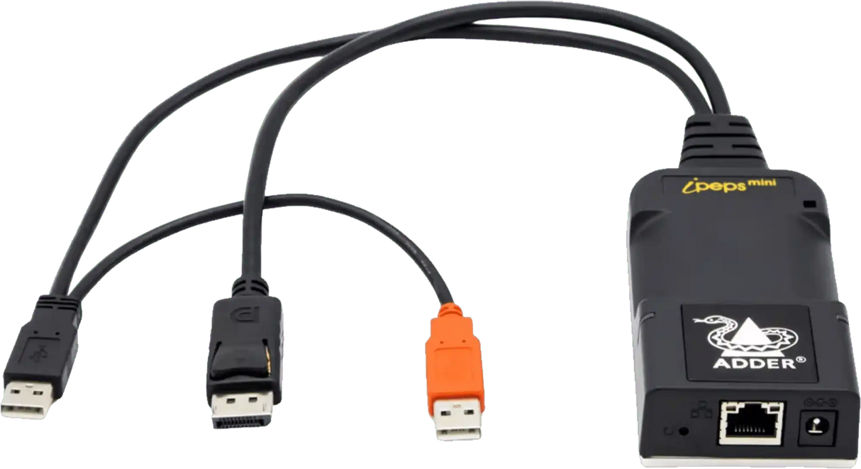 Adder IPEPSMINI-DP – ADDERLink ipeps mini DisplayPort KVM-over-IP Unit KVM Switches Adder Technology