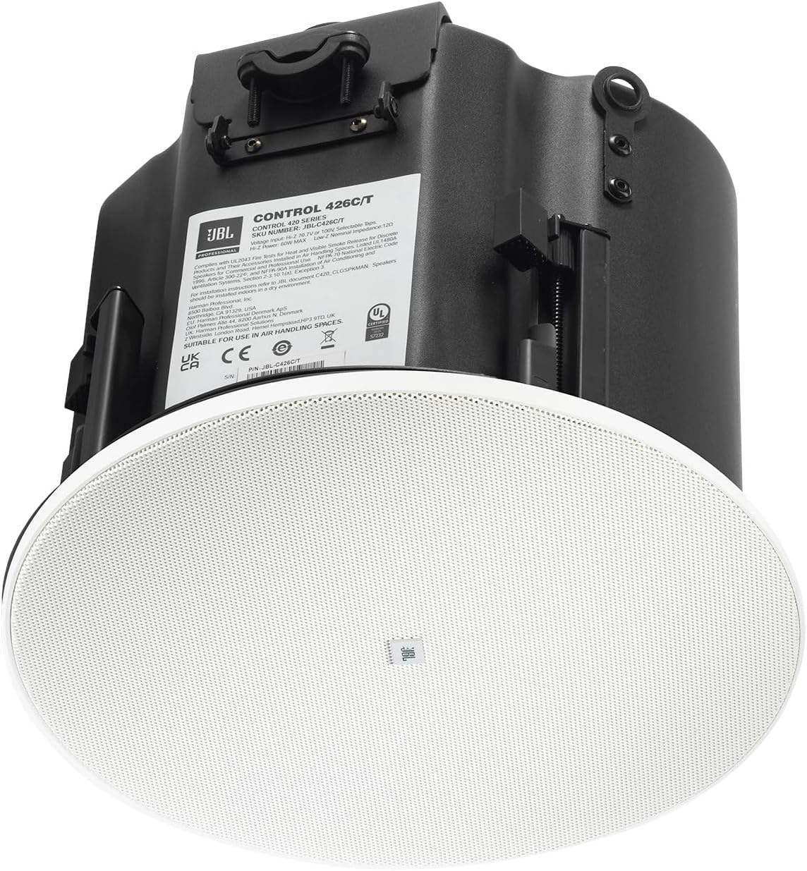 JBL Control 426C/T 6.5" CRBI™ Two-Way Ceiling Loudspeaker Speakers JBL Professional