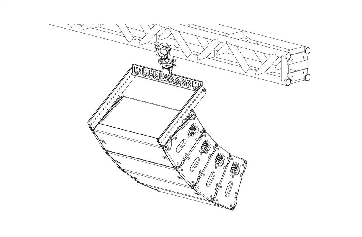 JBL VTX A6 MF – Mini Frame Mount Accessory for VTX A6 and B15 Speakers JBL Professional