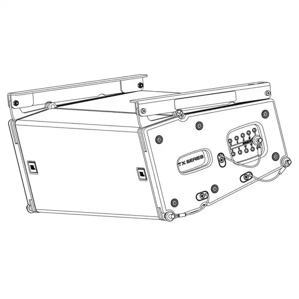 JBL P3287MX Ceiling Mount Accessory – Black Powder Coat Speakers JBL Professional