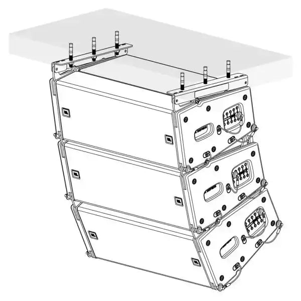 JBL P3287MX Ceiling Mount Accessory – Black Powder Coat Speakers JBL Professional