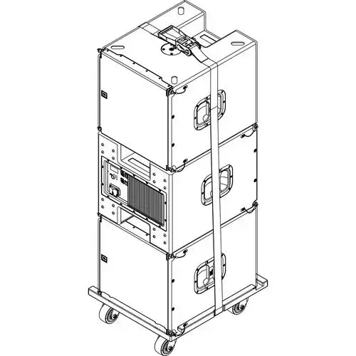 JBL SRX915SF VT Vertical Transporter – Transport Cart for SRX915SF Subwoofers Speakers JBL Professional