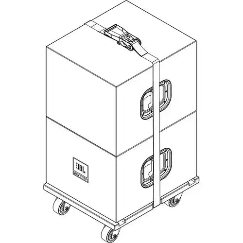 JBL SRX915SF VT Vertical Transporter Cover – Heavy-Duty Protective Cover Speakers JBL Professional