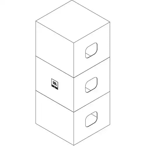 JBL P3505 VT Vertical Transporter Cover – SRX918S / SF Subwoofers Speakers JBL Professional