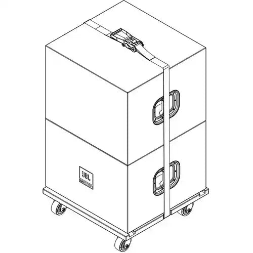 JBL P3505 VT Vertical Transporter Cover – SRX918S / SF Subwoofers Speakers JBL Professional