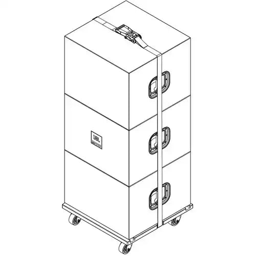 JBL P3505 VT Vertical Transporter Cover – SRX918S / SF Subwoofers Speakers JBL Professional