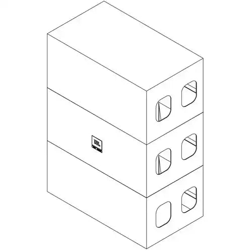 JBL P3507 VT Vertical Transporter Cover – SRX928S Subwoofers Speakers JBL Professional