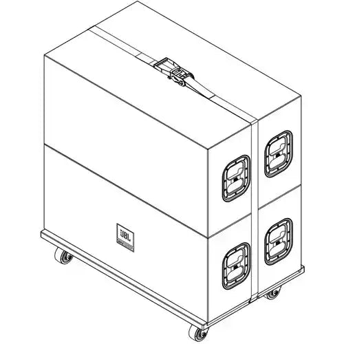 JBL P3507 VT Vertical Transporter Cover – SRX928S Subwoofers Speakers JBL Professional
