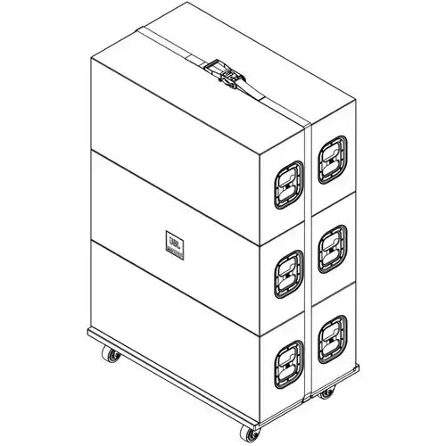 JBL P3507 VT Vertical Transporter Cover – SRX928S Subwoofers Speakers JBL Professional