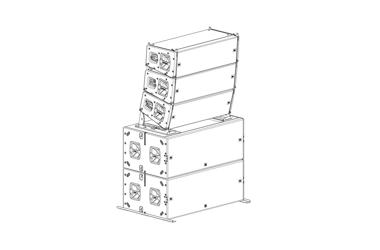 JBL VTX B28 GND – Ground Stack Stability Accessory for Subwoofers Speakers JBL Professional