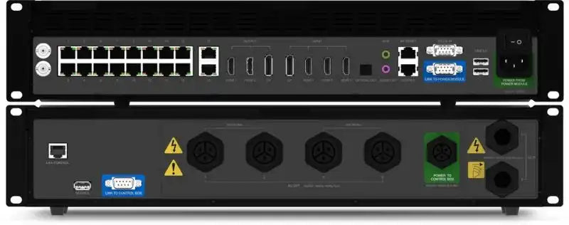 ViewSonic LD-SCB-023 Rack Control Box Without Speaker for LDC027 Series / LDC031 Series, Black Projector Mounts ViewSonic