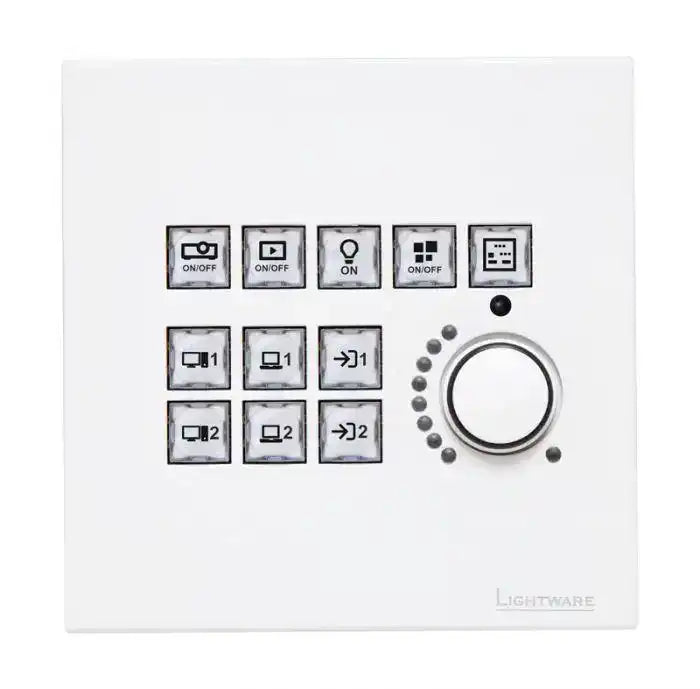 LightWare RAP-B511-UK-W Room Automation Panel Video Conferencing LightWare