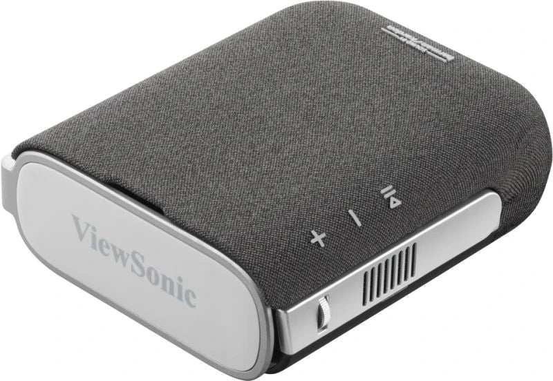 ViewSonic M1X Smart LED Portable Projector – 150 ANSI Lumens, WVGA (854x480p), Built-in Harman Kardon Speakers, Wi-Fi, Bluetooth, USB-C, 4-Hour Battery Life Projection ViewSonic