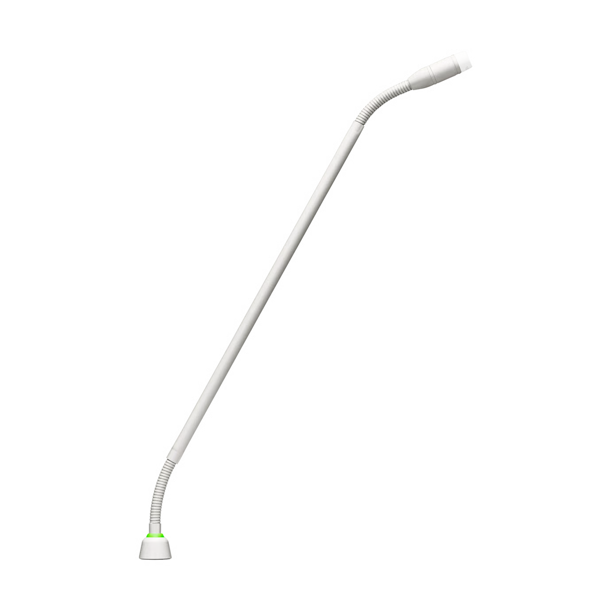 Shure MX415WLPDF/N Microflex 15" Low-Profile Dualflex Gooseneck Microphone Cardioid White Microphones Shure