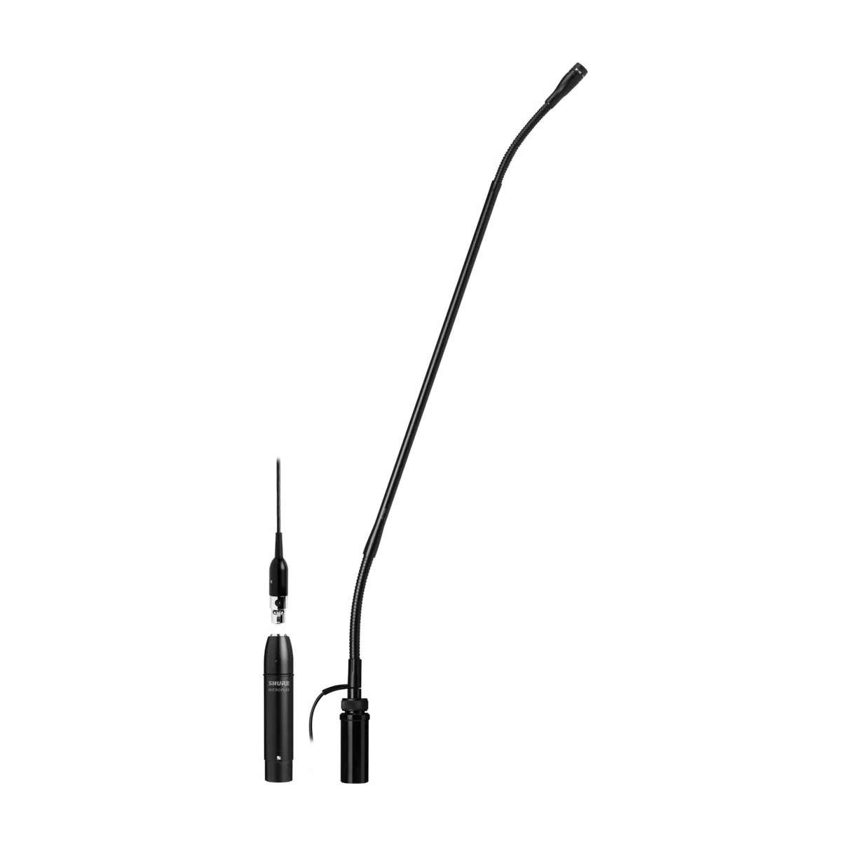 Shure MX418SE/N Microflex Gooseneck Microphone (Omnidirectional) Microphones Shure