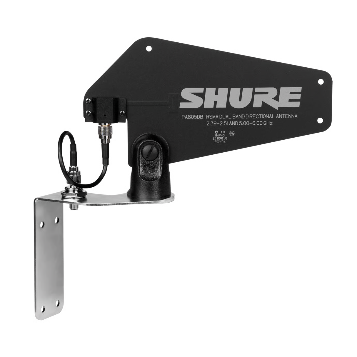 Shure PA805DB-RSMA Passive Dual Band Directional Antenna Microphones Shure