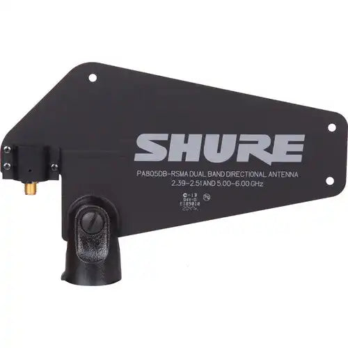 Shure PA805DB-RSMA Passive Dual Band Directional Antenna Microphones Shure