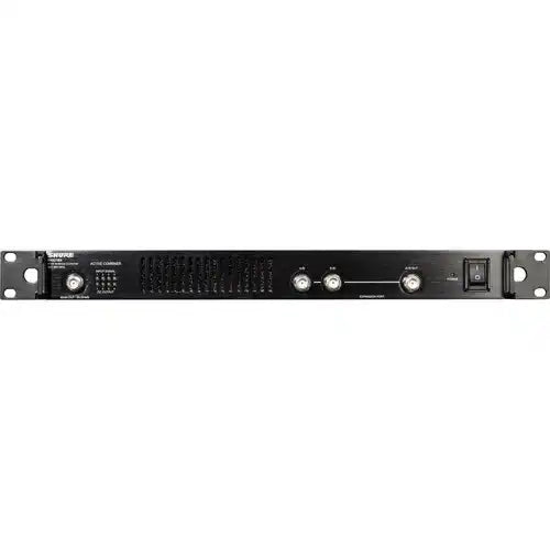 Shure PA821BX Antenna Combiner 865-960 MHz — Combine Up to 8 PSM Transmitters Microphones Shure