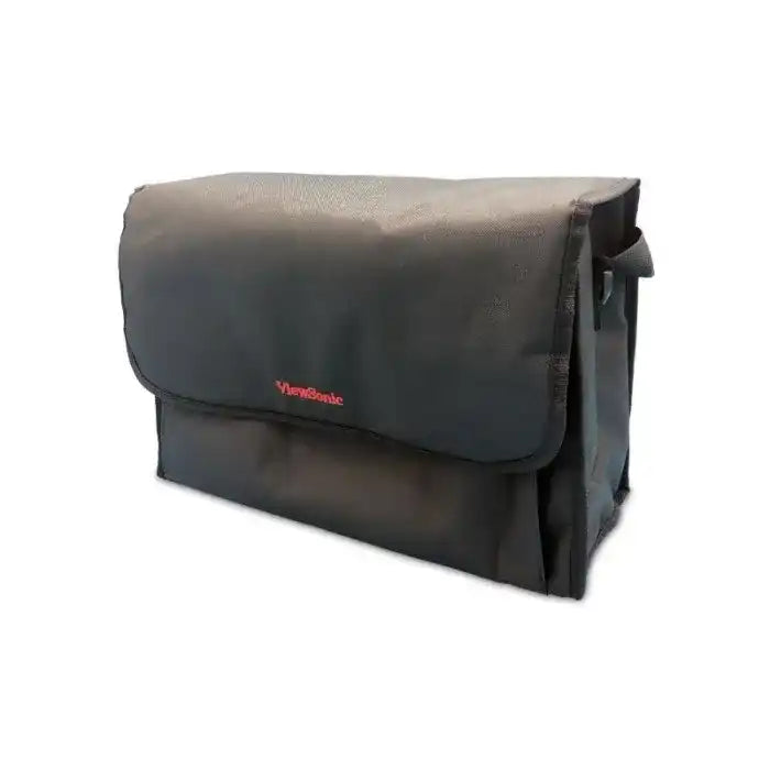 ViewSonic PJ-CASE-011 Soft-Sided Projector Carrying Case for PX727-4K, PX747-4K, PG705HD, PG705WU, PX700HD, PG700WU, PG605X, PG605W – Black, Zippered, 375x275x140mm. Projector Accessories ViewSonic