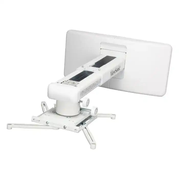 ViewSonic PJ-WMK-304 Ultra Short Throw Wall Mount Kit – Adjustable Arm 365-635mm (14.4"-25"), 10 lbs Gross Weight, White, Compatible with PX800HD, PS700/750 Series, LS810/820/830. Projector Mounts ViewSonic