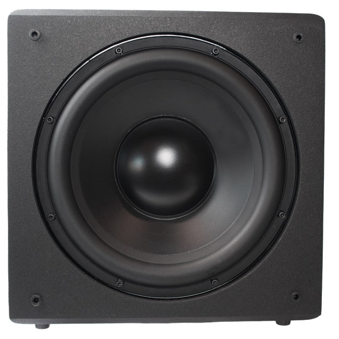 PhaseTech Power Lux PL-12s 12" Sealed DSP Subwoofer – Black Speakers SoundTube