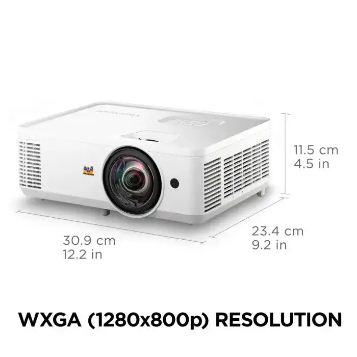 ViewSonic PS502W 4,000 ANSI Lumens WXGA Short Throw DLP Projector Projection ViewSonic